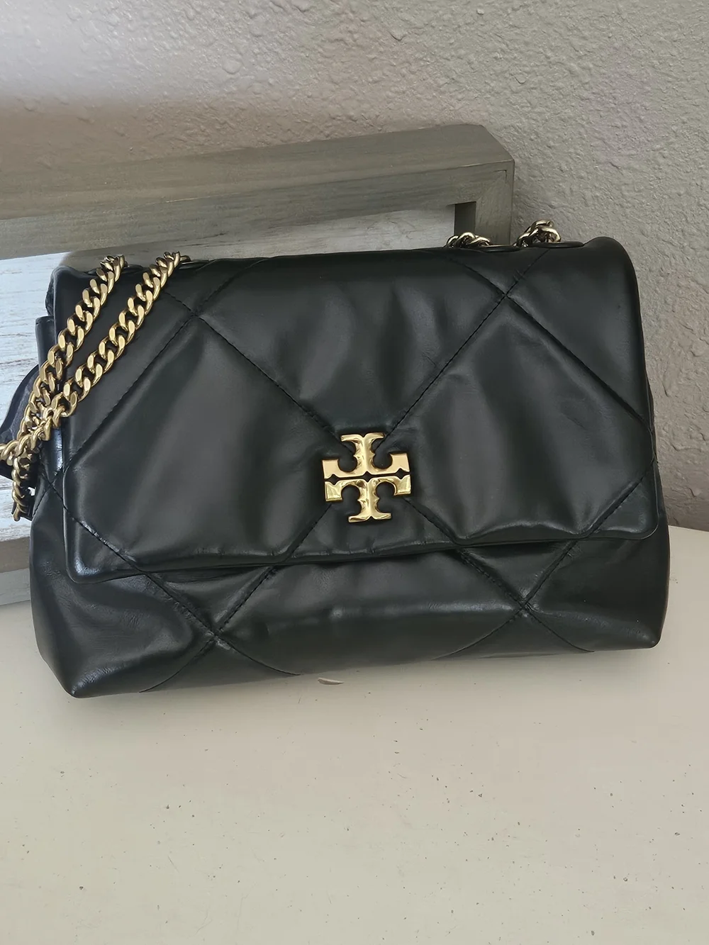 Tory Burch Kira Diamond Quilt Large Shoulder Bag